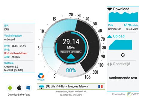 Speedtest: test je internetsnelheid thuis .